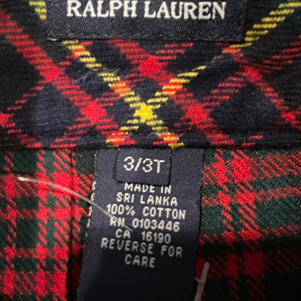 Ralph Lauren Plaid Cotton Skirt 3 / 3t